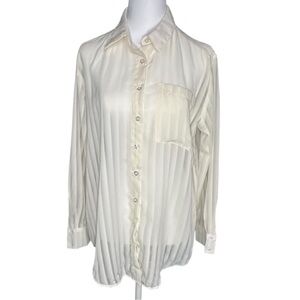 Moa Moa Elegant Cream Blouse medium